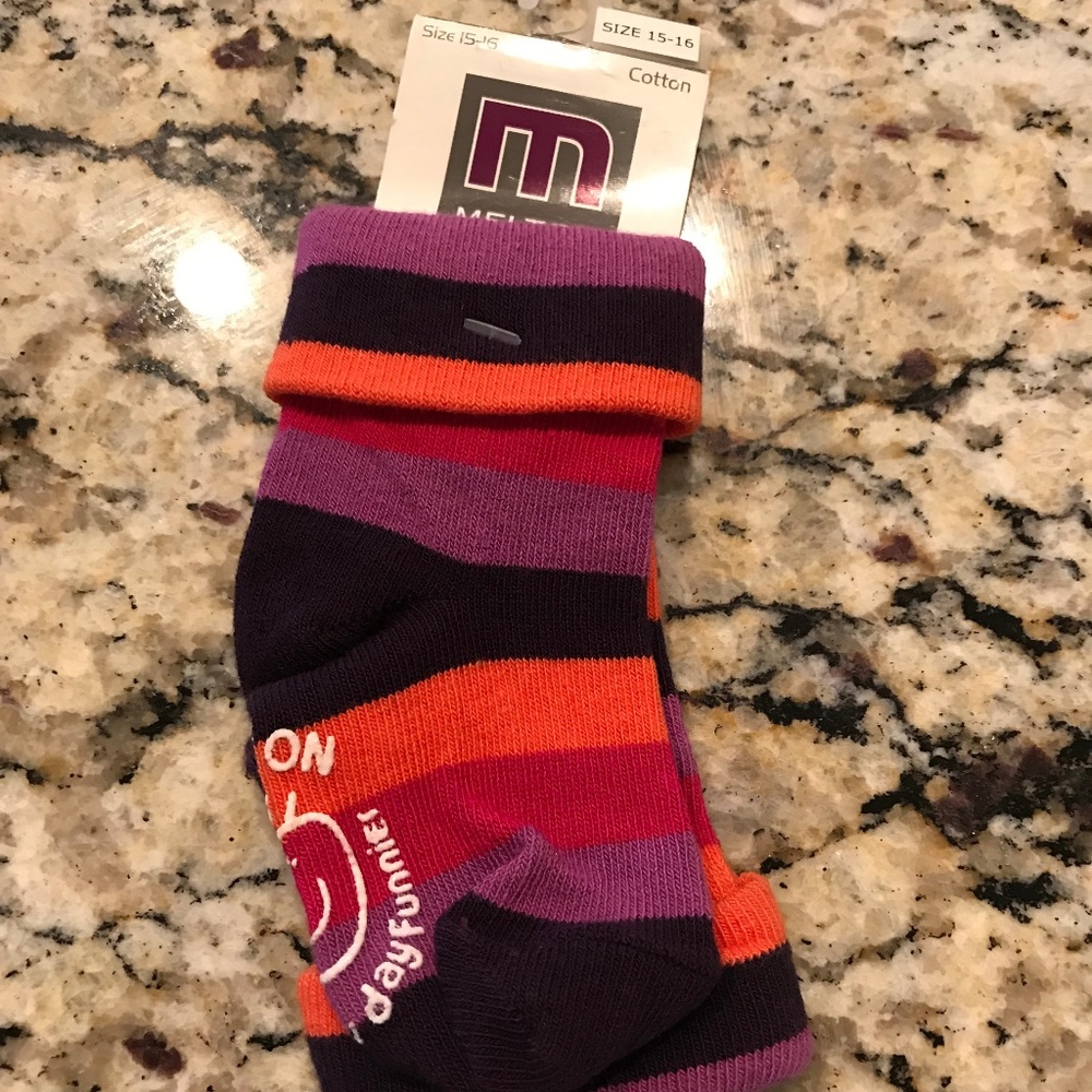 Melton Baby socks size 15-16 (0-3 months)